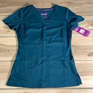 Women purple label scrub top